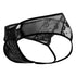CandyMan 99538 Lace Jockstrap Color Black